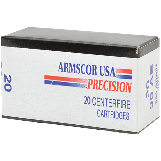 ARMSCOR AMMO 50AE 300GR XTP 20/20 - Ammunition
